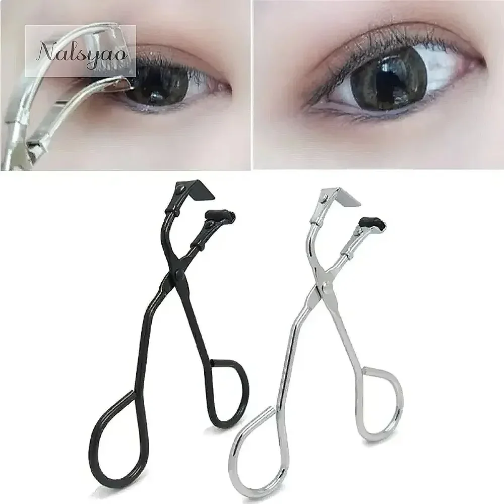 Stainless Steel Mini Eyelash Curler Makeup Natural Curling Applicator Cosmetic Clip for Eye Lashes