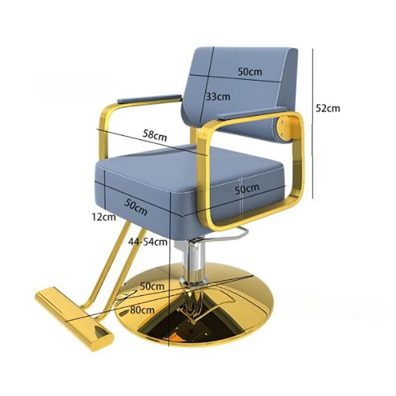 

*European Barber Chairs Simple Barber Shop Hairdressing Salon Chair Hair Salon Lift Beauty Salon Chairs Modern Furniture