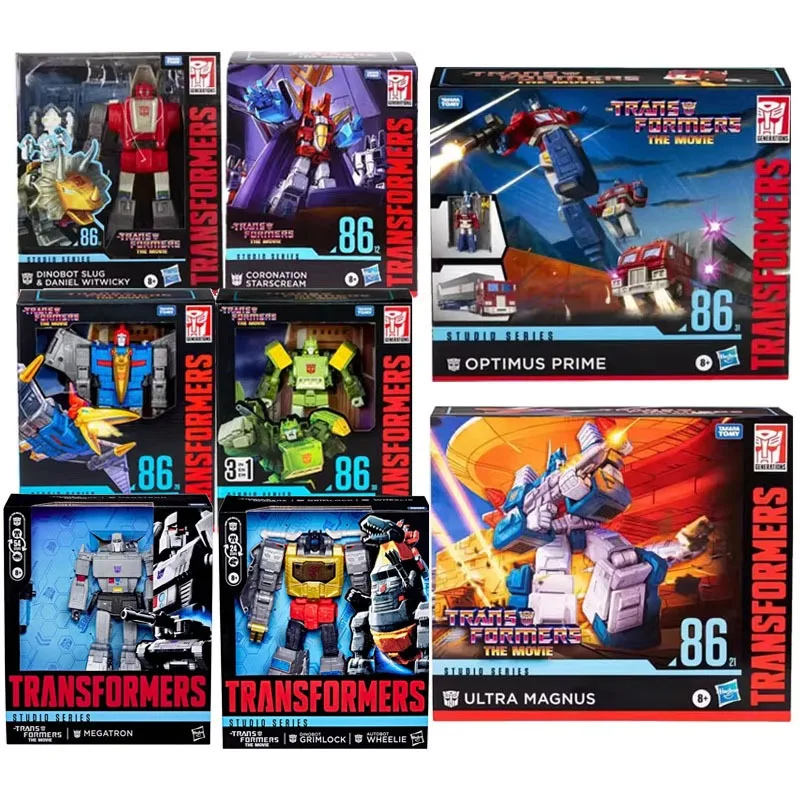 Hasbro – figurines de dessin animé Transformers originales SS86 Ultra Magnus Galvatron Optimus Prime, jouets d'action pour garçons et filles, cadeau pour enfants