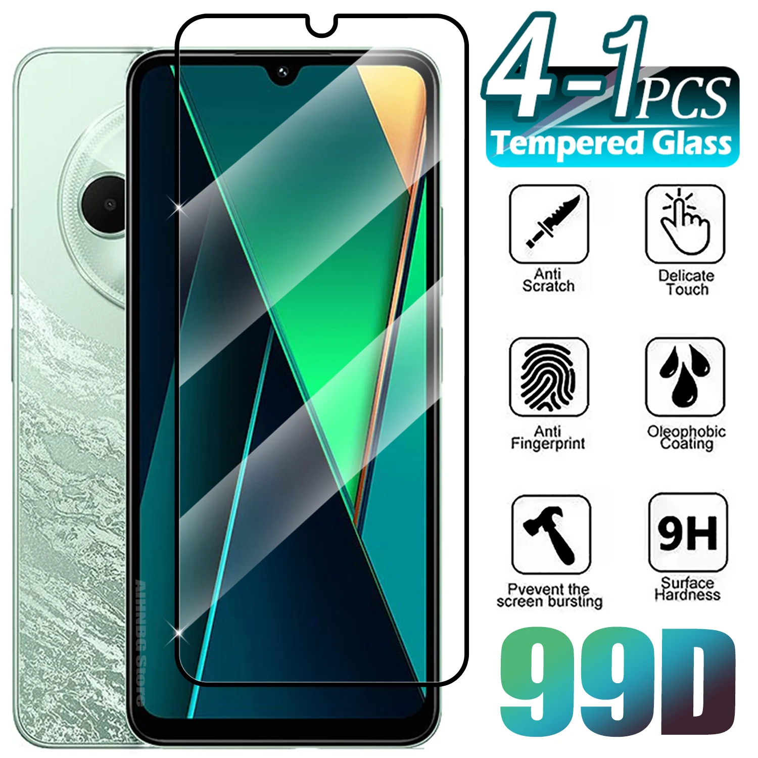 1/4Pcs Tempered Gla… - image