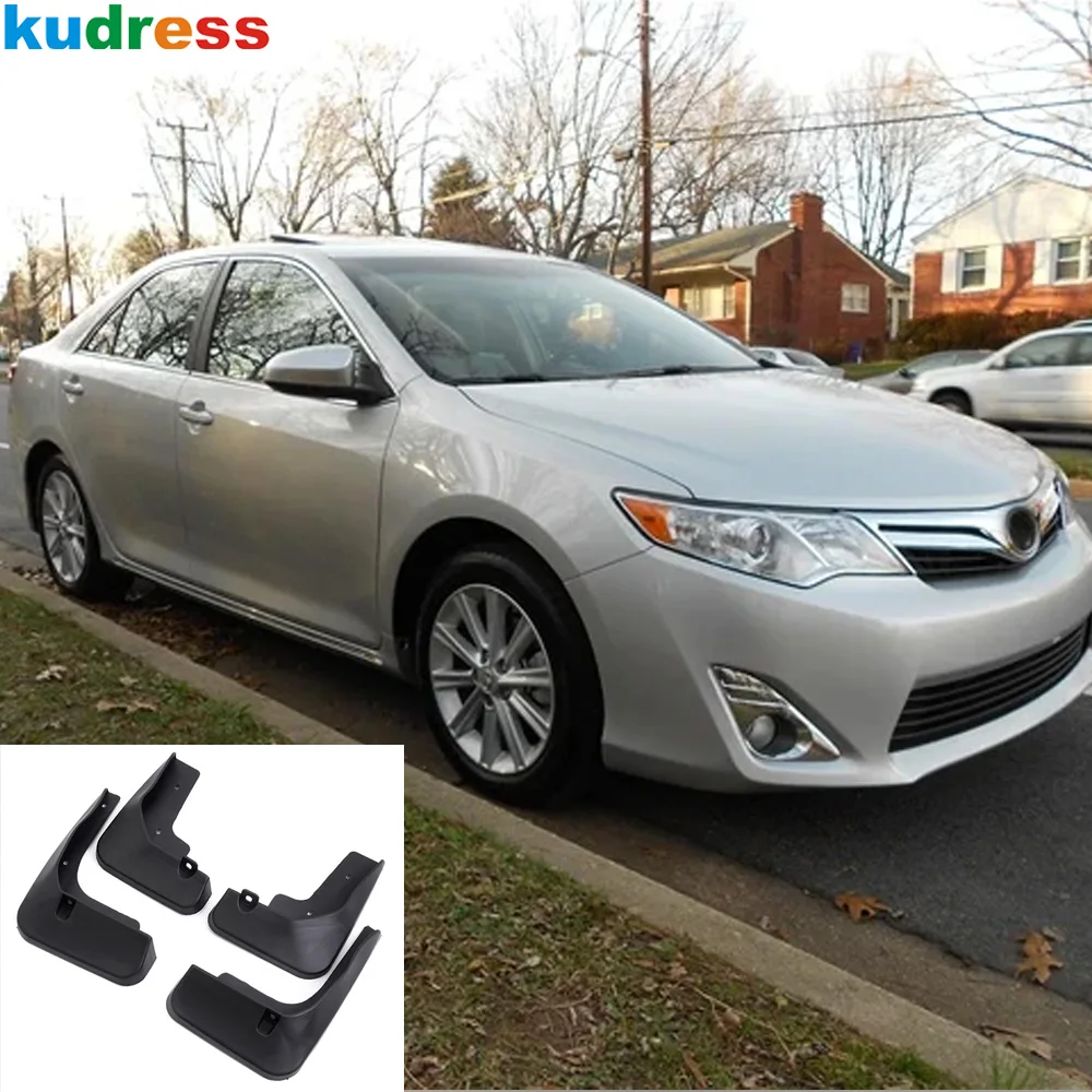 For Toyota Camry 2012 2013 2014 Car Mudguards Mudflap Mud Flaps Splash Guards Front Rear Fenders Protector Guard Accessories
