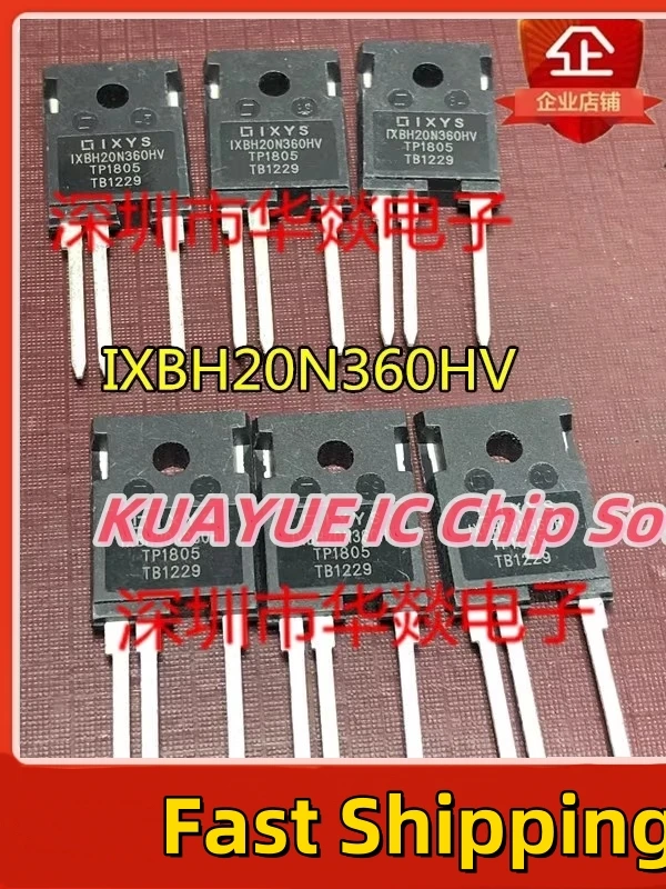 2PCS/ IXBH20N360HV   TO-247 3600V 70A  Fast Shipping Quality Guarantee