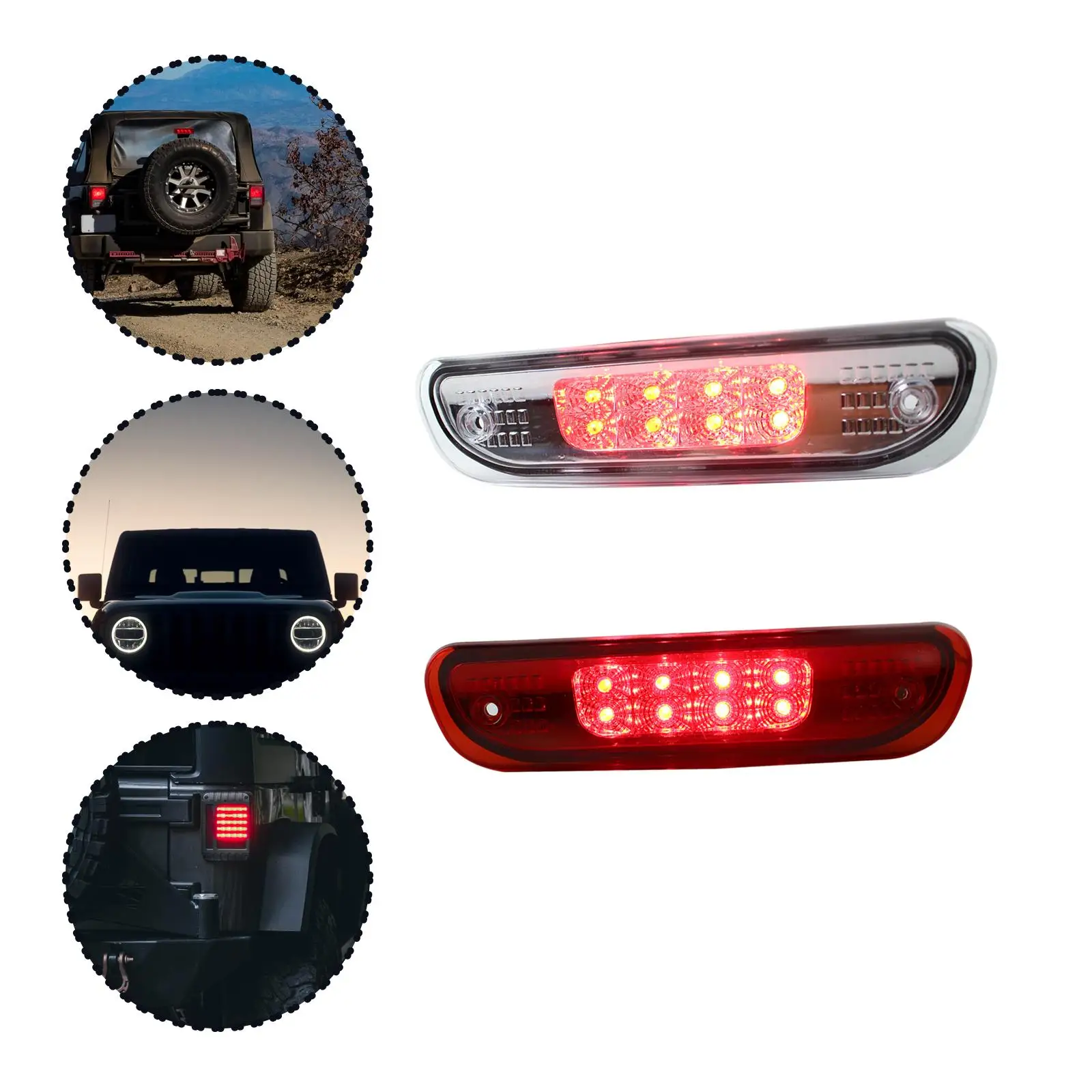 

high Brake Light 55155140Ab Stop Lights for Cherokee Moulding Accessories Interchange