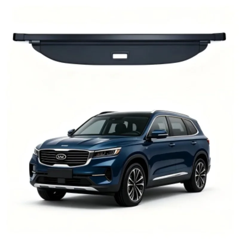 Cargo Cover Trunk Privacy Shade Rear Security Partition Anti-Theft Shield Retractable Organizer for Kia Sorento 2022-2025