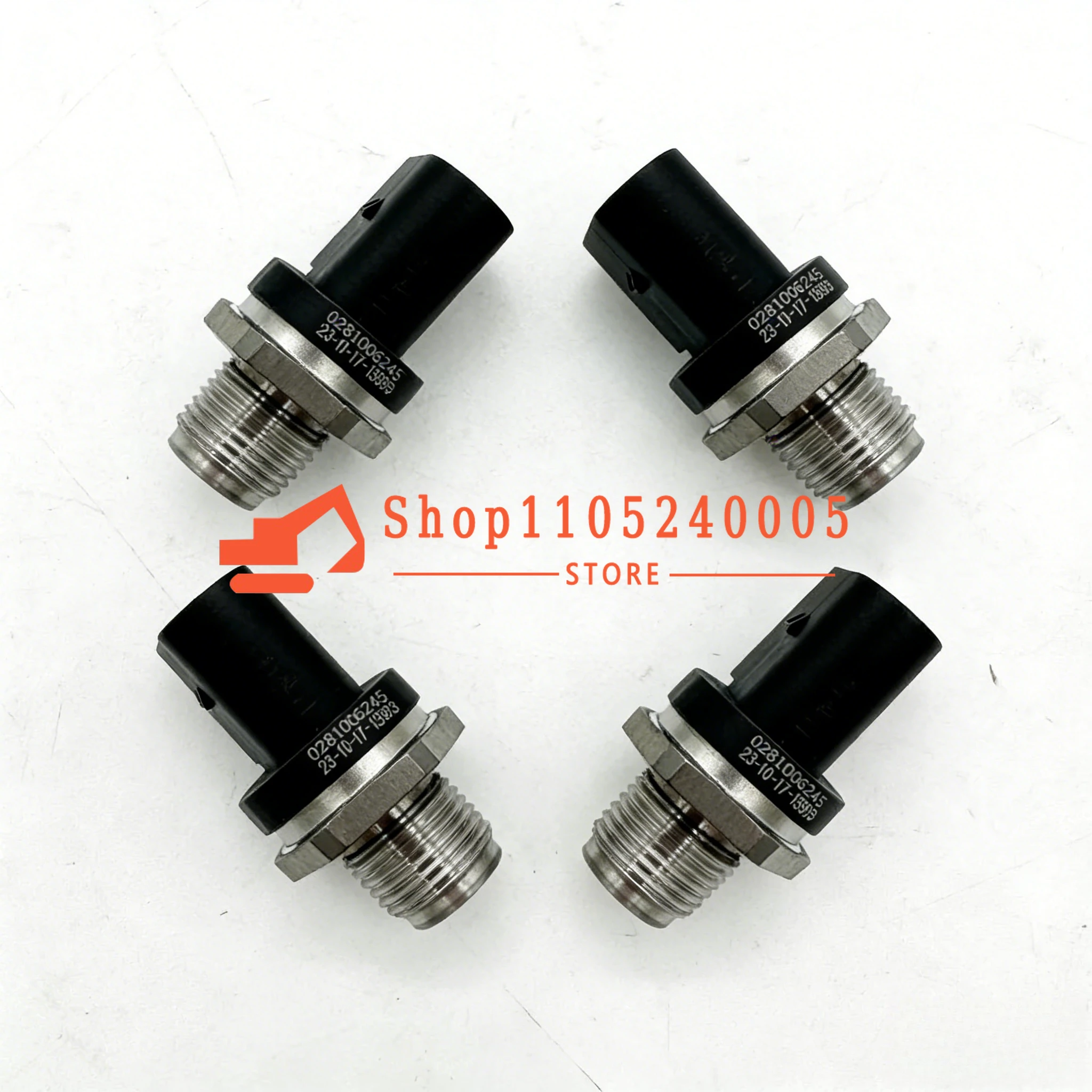 

Датчик давления в топливной рампе 1/4 шт. 13534744484 0281006245 13538508156 281006245 для BMW F01 F10 F18 X5 E70 X6 E71 E72 2011-2019