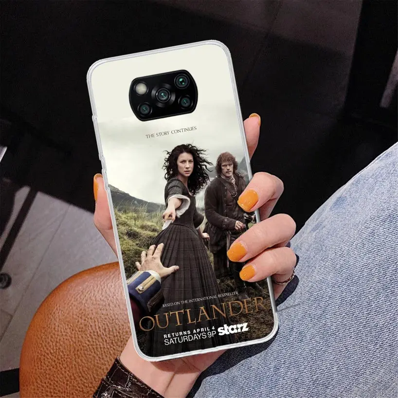 Outlander TV Phone Case For Xiaomi Poco X6 X5 X4 X3 Pro F6 F5 F4 Gt F3 F2 F1 M5S M5 M4 M3 M2 Nfc Soft Cover Shell X3 Pro X5 X4 N