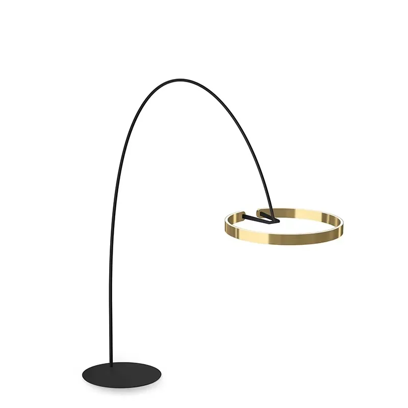 

Floor lamp designer modern minimalist atmosphere art living room fishing lamp Nordic minimalist
