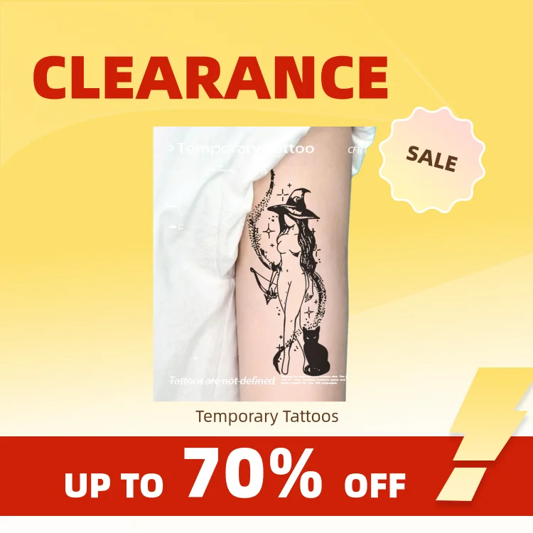 Clearance_Temporary Tattoos_Continuous updates