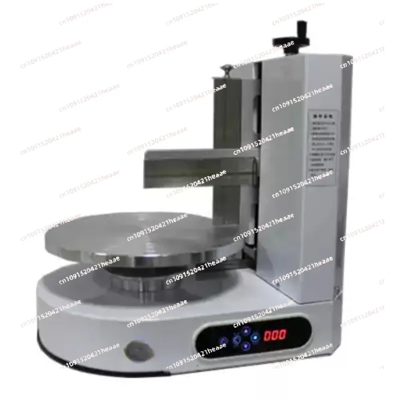 Suitable for small desktop cake butter semi-automatic circular birthday cake butter spreading machine equipment