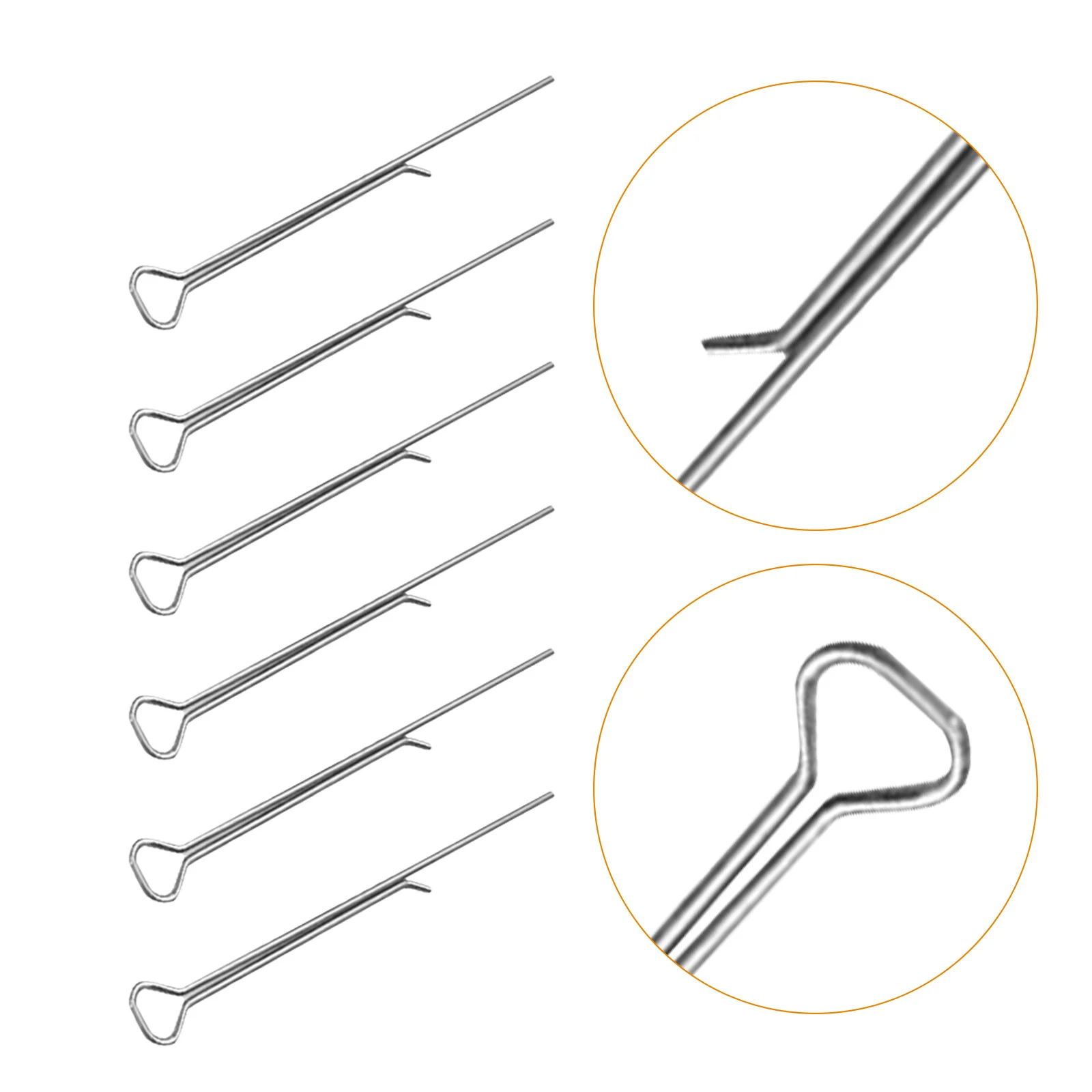 

12pcs Centering Device Carbon Steel Wick Centering Tool For Diy Making Universal Metal Wick Clips Silver Home