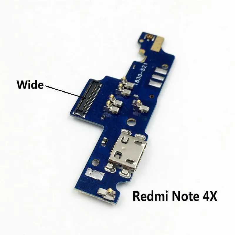 New USB Port Charger Dock Plug Connector Flex Cable For Xiaomi Note 4X 4XPro For Redmi Note 4 Charging Port Board Replacement