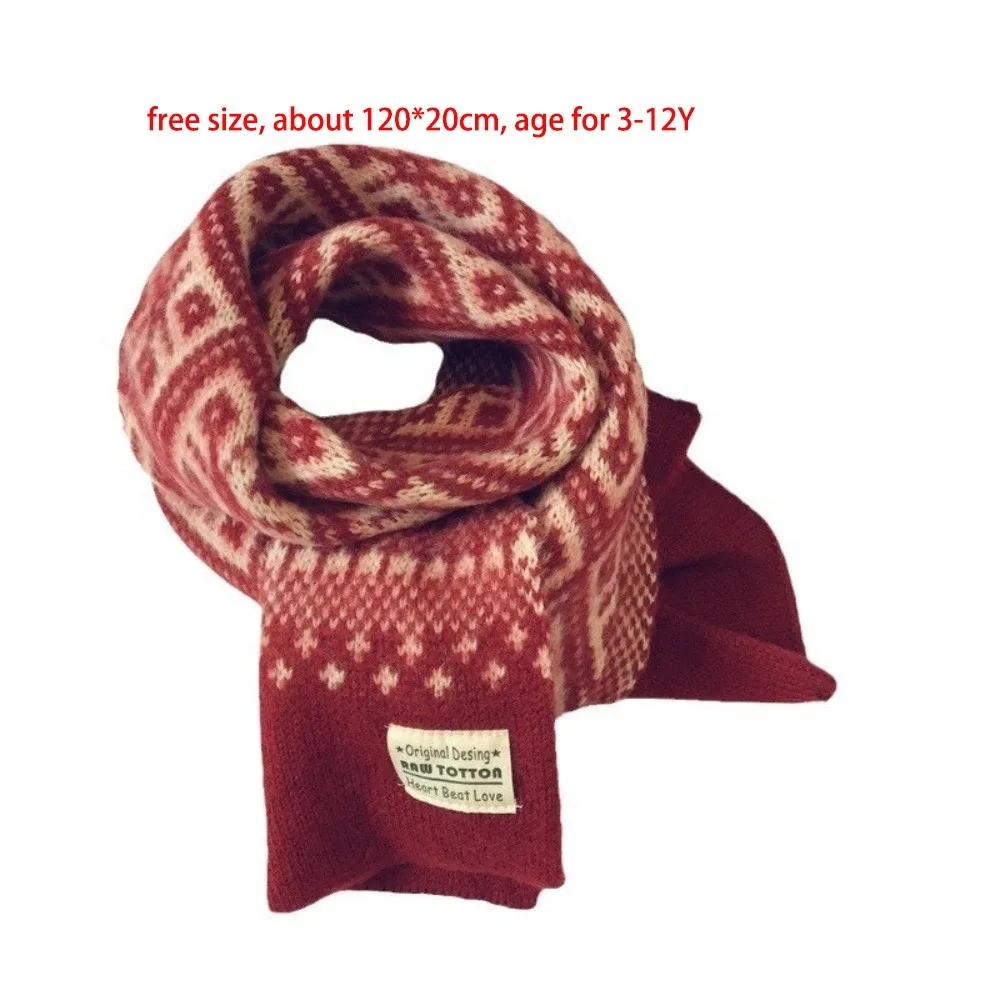 Crianças inverno quente cachecol de malha bebê pescoço mais quente crochê colar falso xale lenço à prova de frio cachecóis para ao ar livre