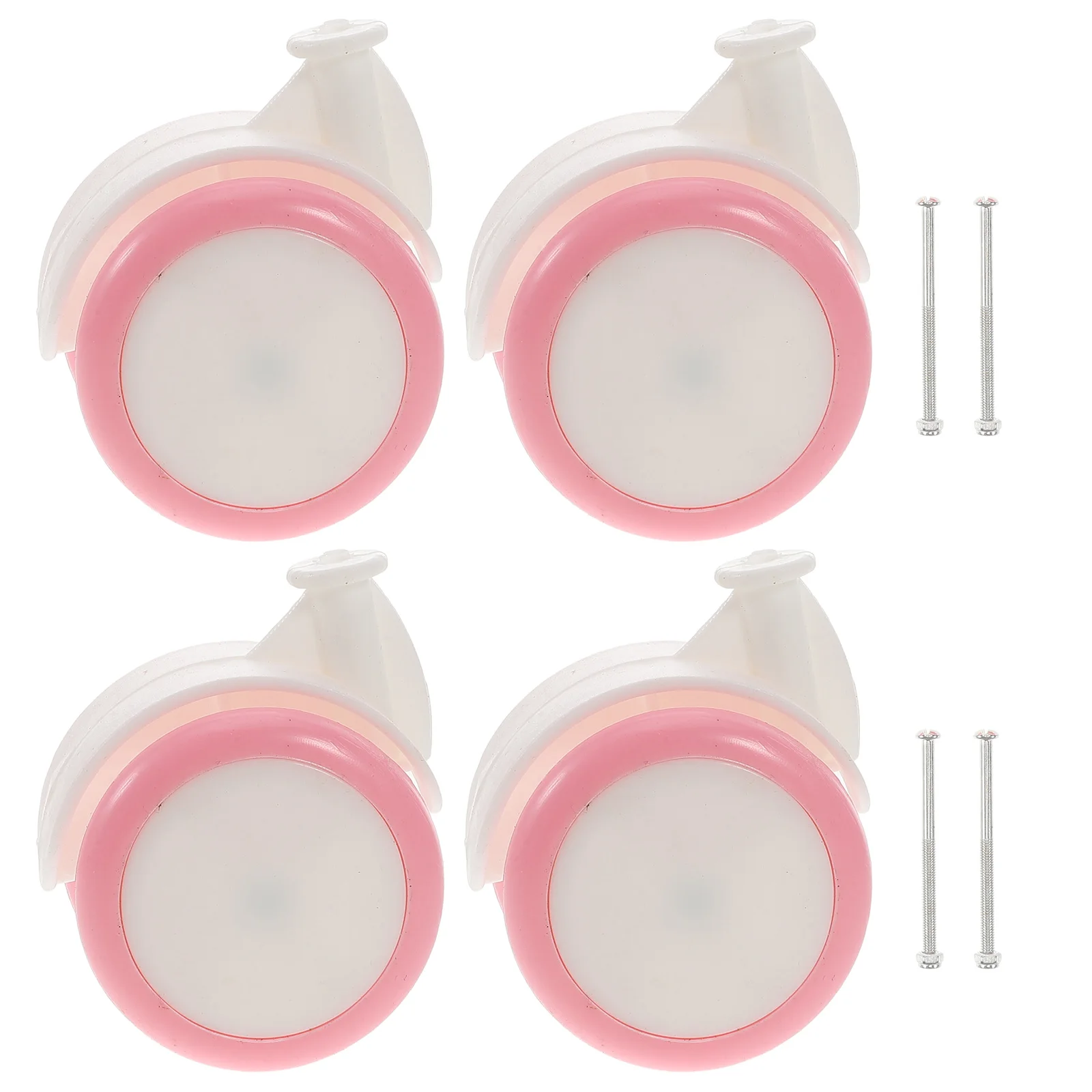 

4 Pcs Walker Wheel Accessories Baby Replacement Parts Fix Repair Kit Universal Wheels Plastic