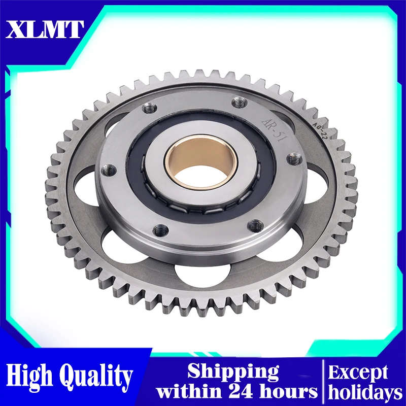 Motorcycle One Way Bearing Starter Clutch Gear Flywheel Assy For 390 ABS 2013-2016 200 2014-2016 250 2014-2017