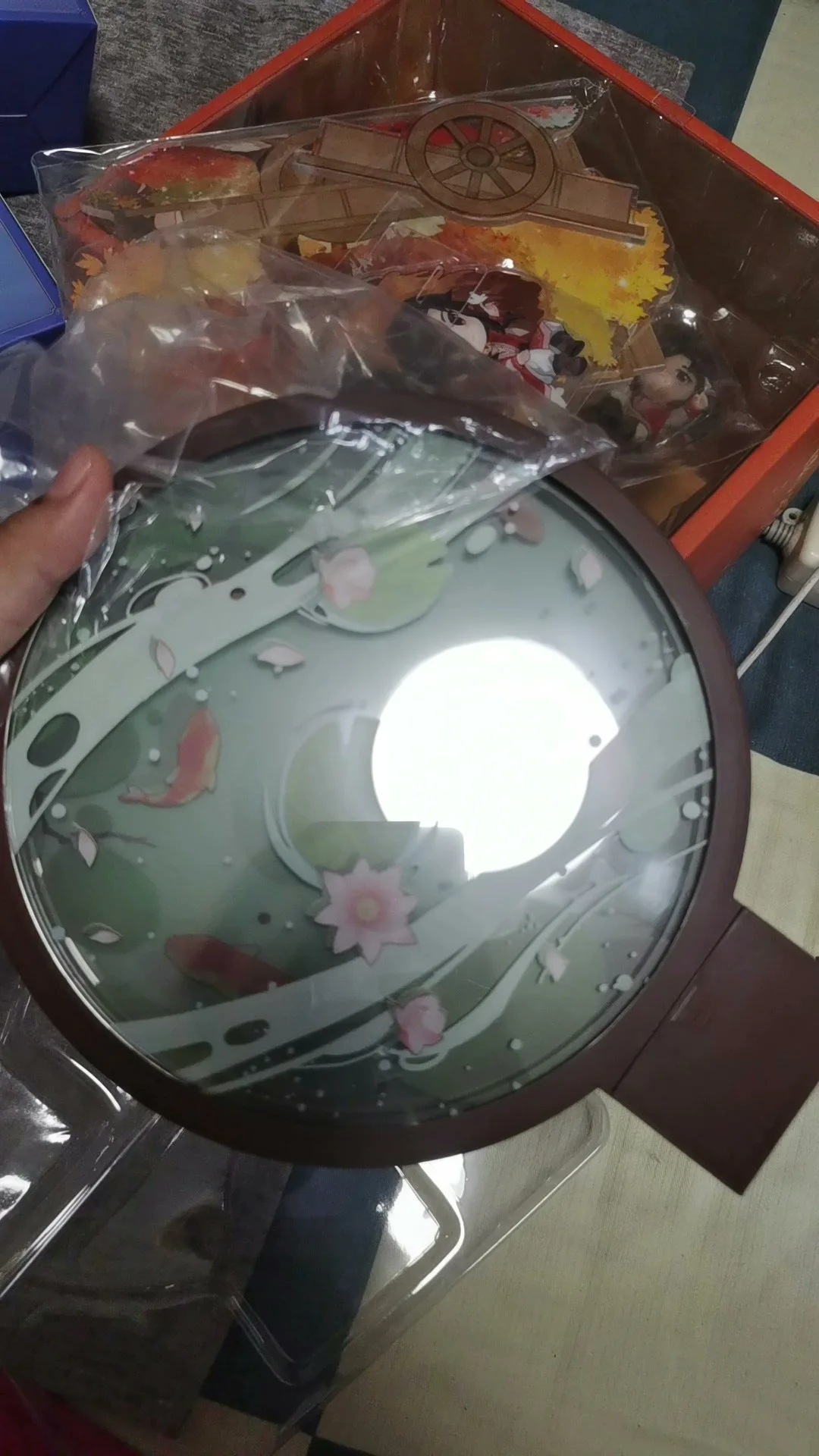 2025 Новая в наличии аниме-фигурка куклы The Untamed Grandmaster of Demonic Cultivation Wei Wu Xian Lan Wang Ji Маленький ночник Dec