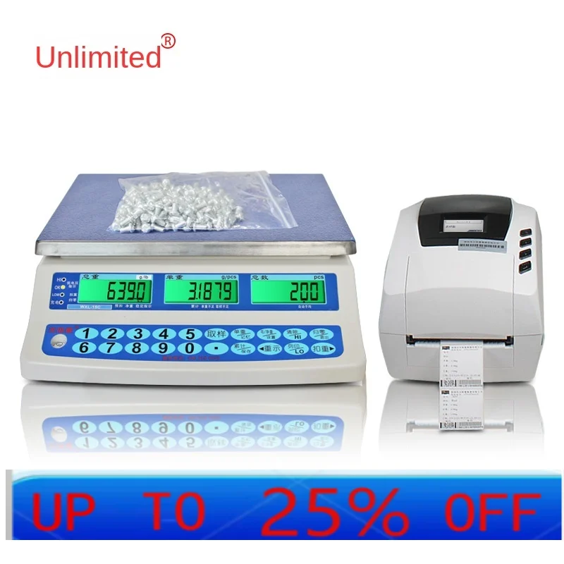 

Весы CX Print U-диск Весы со штрих-кодом для хранения Самоклеящиеся электронные весы для промышленной редактирования