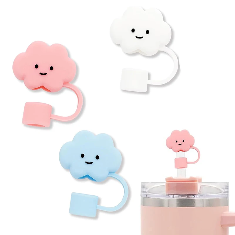 1 шт. соломенные чехлы, совместимые с стаканом 30 и 40 унций, силиконовые чехлы на соломинки, многоразовые защитные колпачки для соломинки