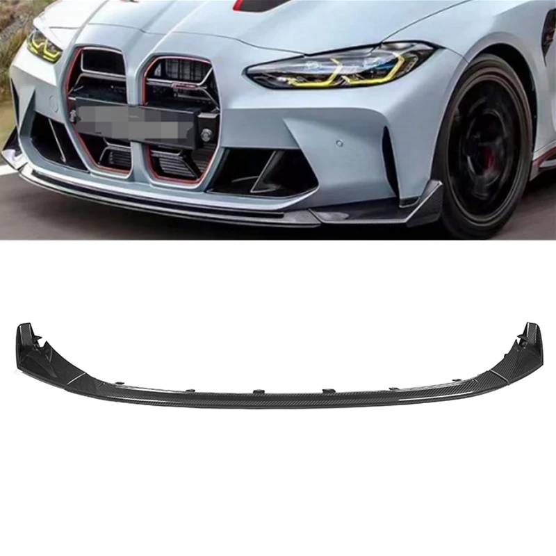 

CSL Style Dry Carbon Fiber Front Lip for BMW M3 4-door/M4 G82 G83 2-door 2021+ G80 G82 G83 Carbon Fiber Car Bumpers