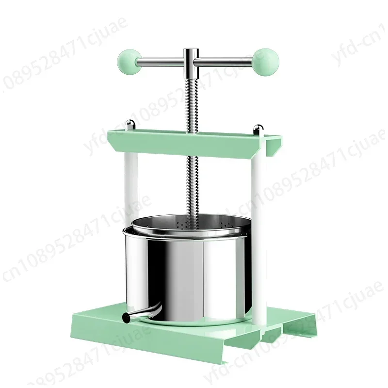 

2L Manual stainless steel press grape fruit and vegetable press slag juice separation squeeze water commercial high-end juicer