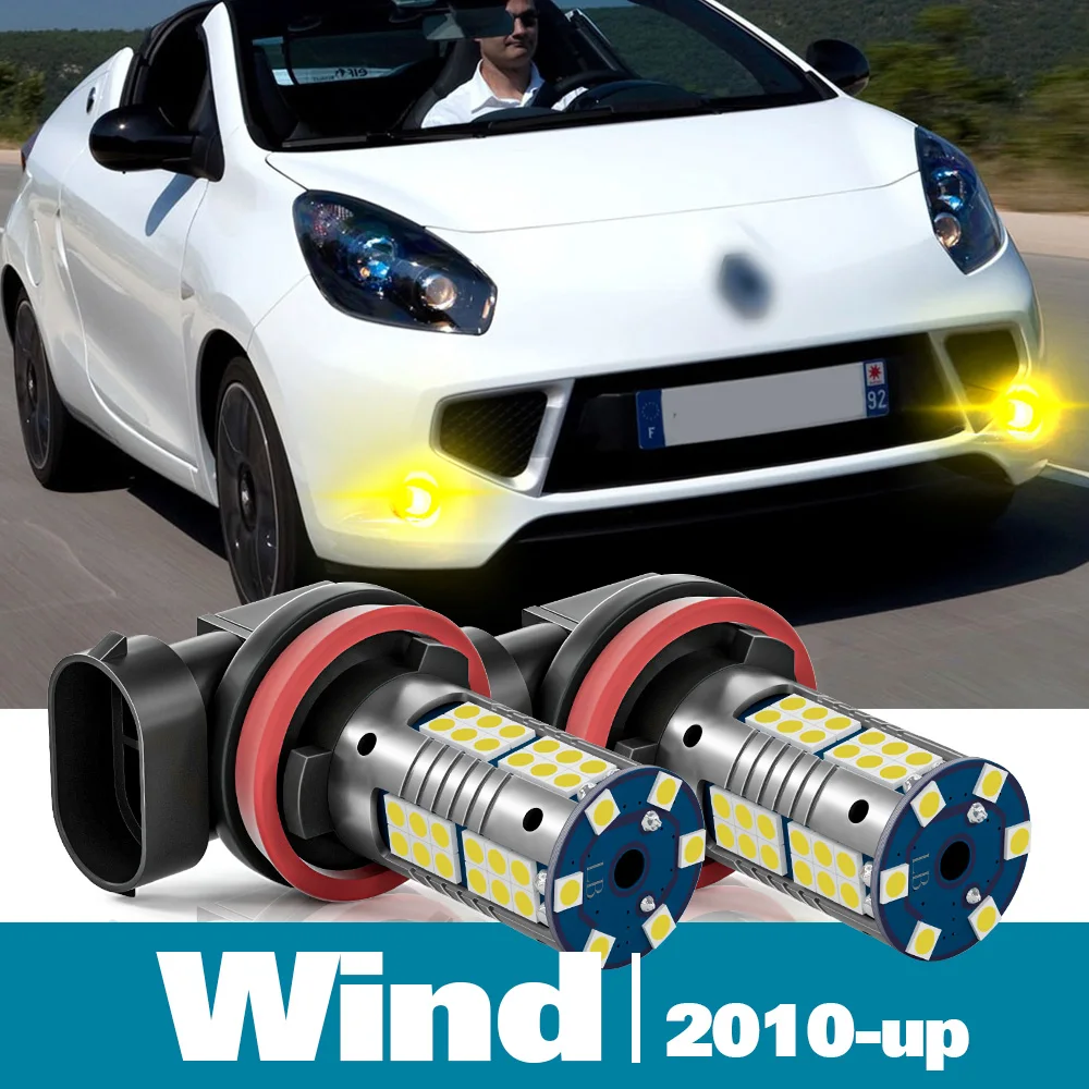 

2pcs LED Front Fog Light For Renault Wind Accessories 2010 2011 2012