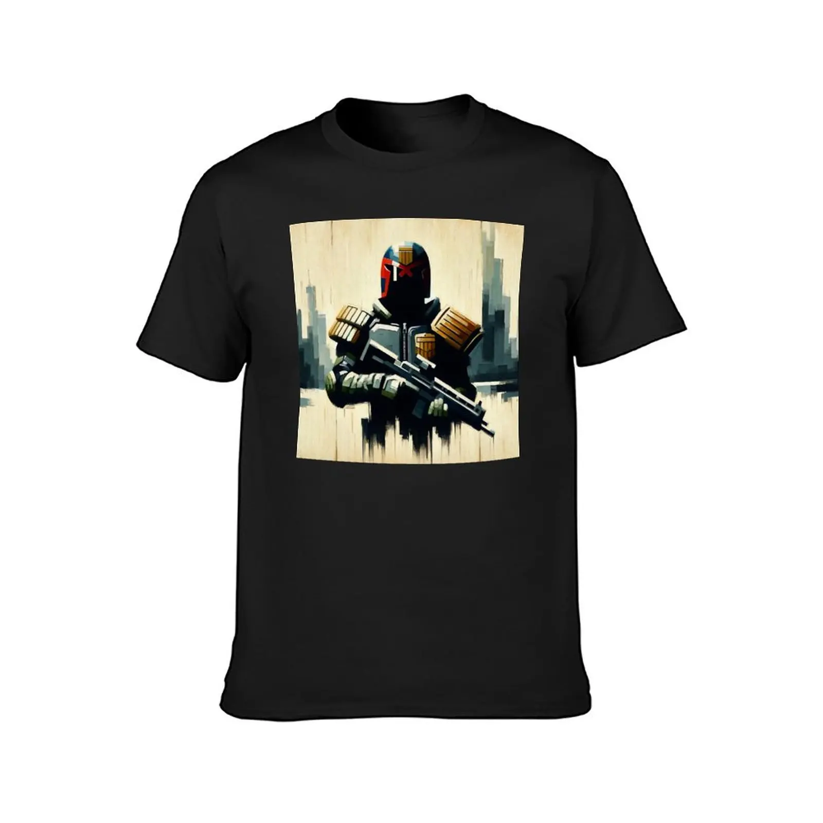 Dreaded Judge Dredd - I Am the Law vol.7 T-Shirt customs anime clothes aesthetic clothes men t shirts