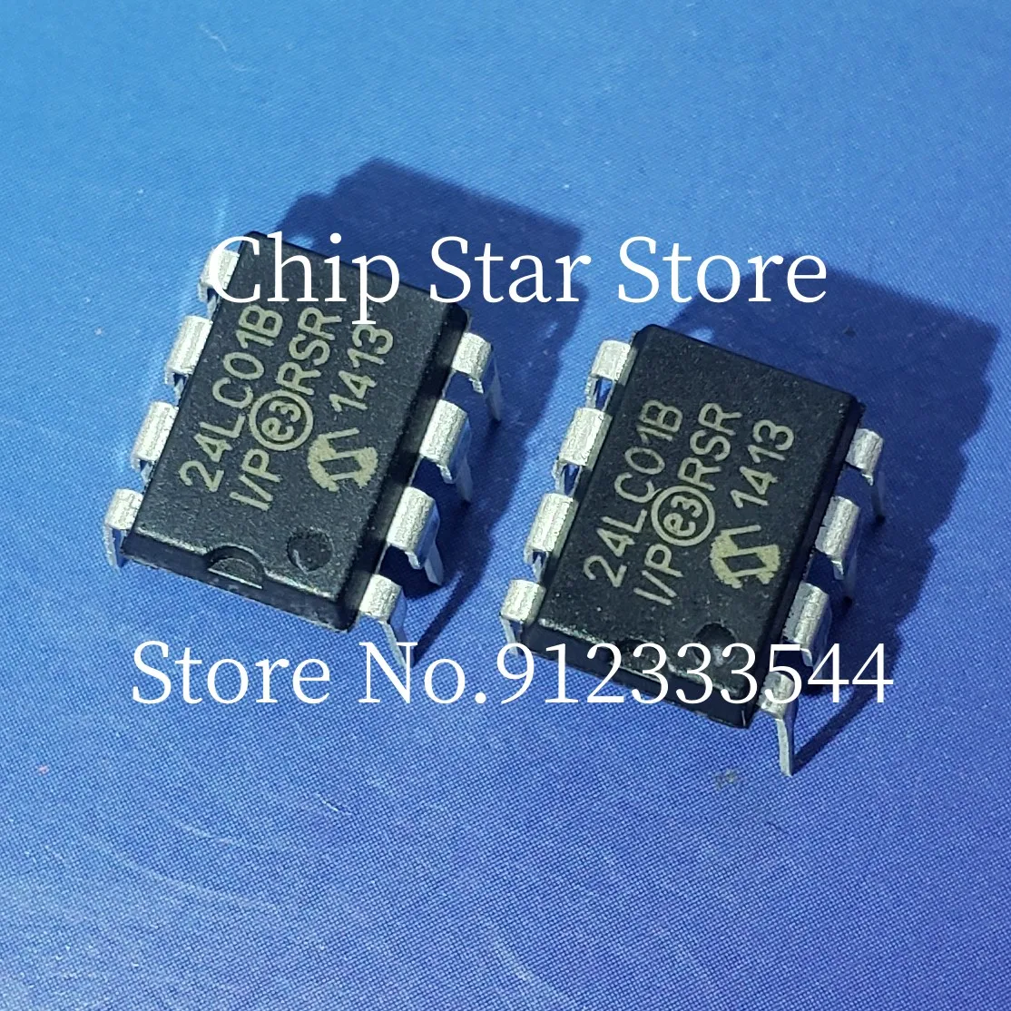 5-100PCS  24LC01B-I/P  24LC01B  DIP8  100%New And Original