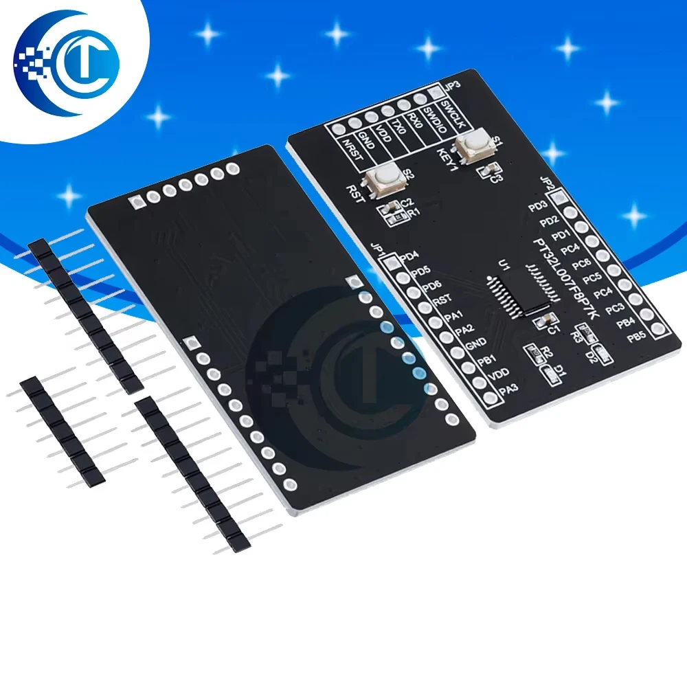 PT32L007F8P7K Minimum System Core Board 1.8V‑5.5V Wide Voltage Ultra Low Power 64K Flash 16K RAM