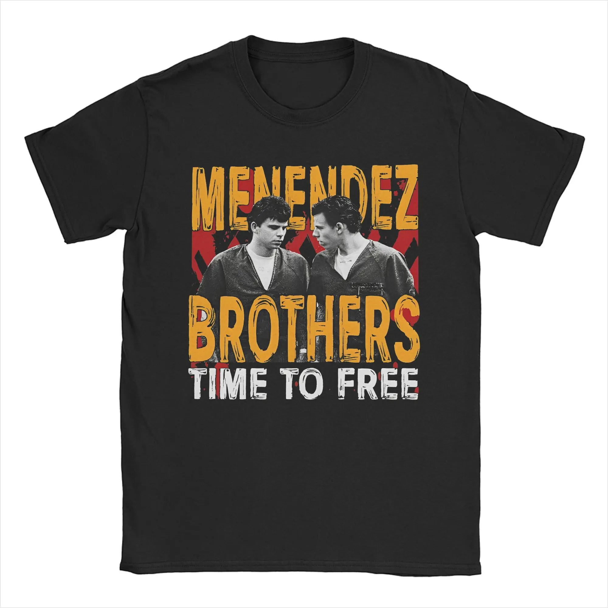 Truth Will Set Them Free Menendez Brothers Apparel Unisex T Shirts 100% Cotton Tee Printed  T-shirt Clothes