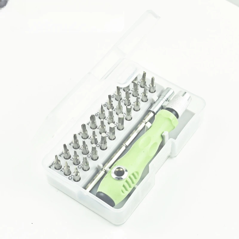 32-in-1 Clock Household Hardware Tools Multi-use Bit Phillips Screwdriver Precision Screwdriver Set