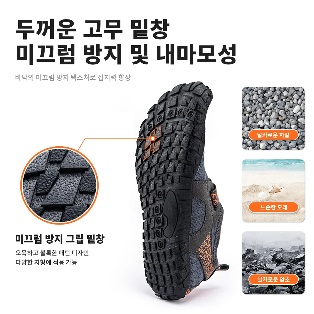 Naturehike Wading Shoes Men Women Quick-Dry Aqua Shoes Upstream Shoes Antiskid Sports Shoes Wearproof Beach Barefoot Sneakers