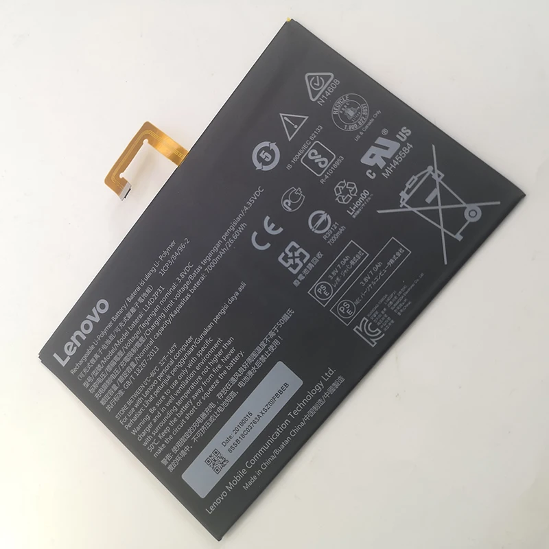 L14D2P31 7000mAh Battery For Lenovo Tab 2 X30 TB2 X30L TB2-X30F TB2-X30M