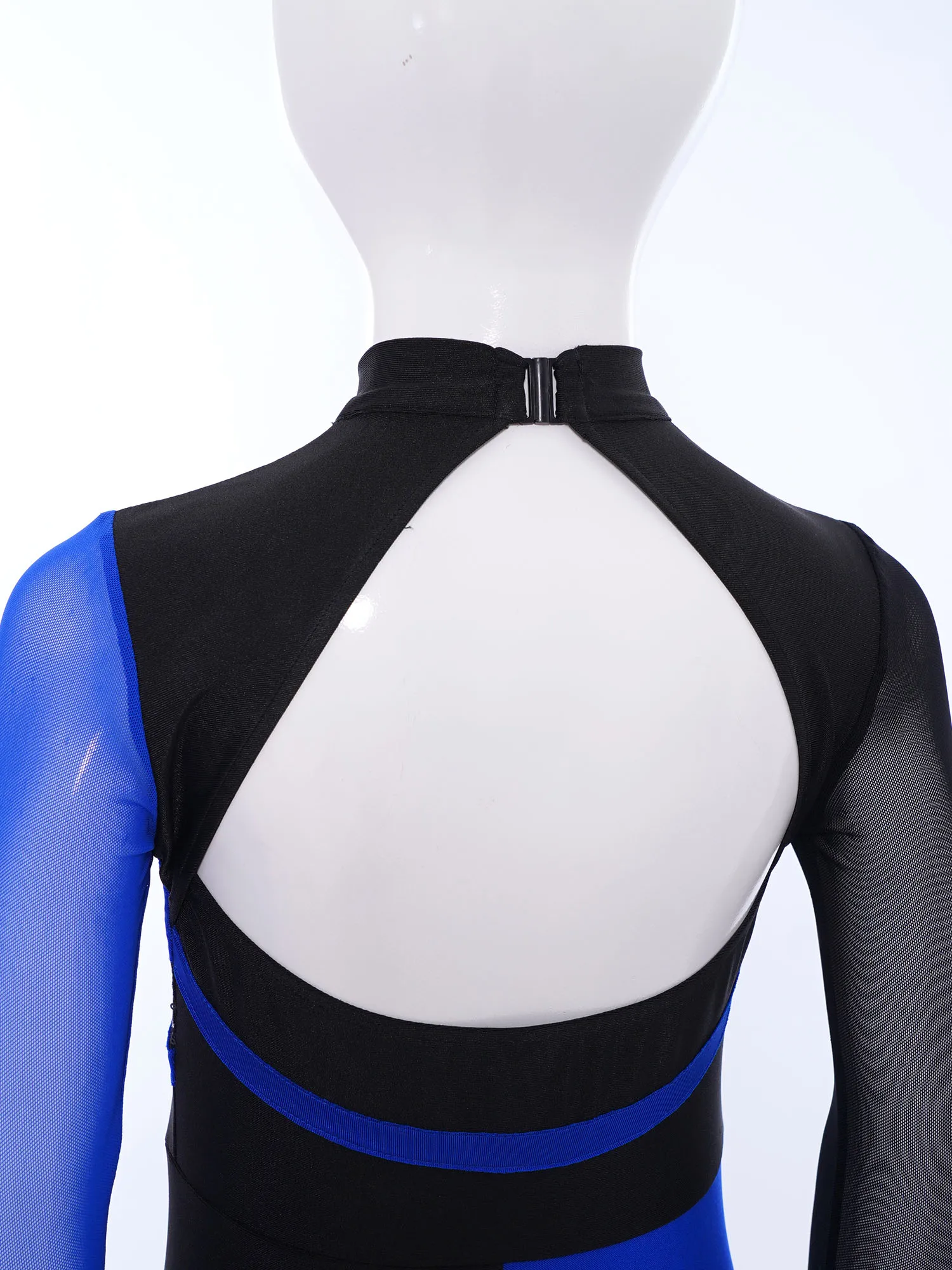 أطفال بنات الجمباز الفني الشكل التزلج زي الباليه جيرسي بذلة الترتر الرقص كامل الجسم ثياب الأداء فساتين