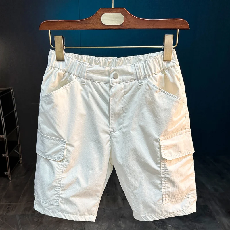 2025 summer new sports and leisure shorts men's outdoor sports and leisure five point beach pants