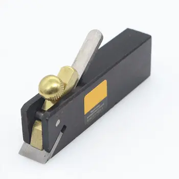 Cepilladora manual para carpintería, mini cepilladora manual, hoja HSS afilada, cepillo manual de bloques, herramienta de artesanía en madera para carpintero para recortar