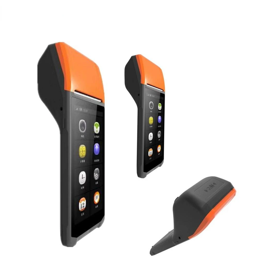 

5.5inch handheld touch screen Android terminal support blue tooth wifi nfc reader