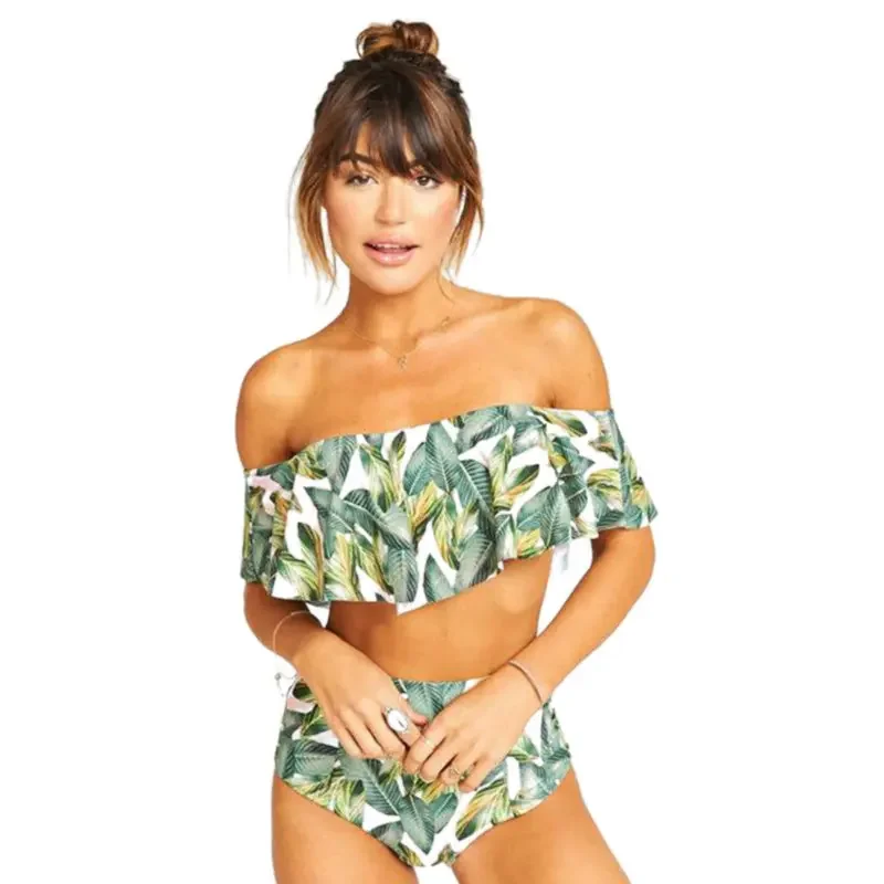 クロスボーダーセクシービキニ水着 レディース ツーピース水着 耐久性のある高品質でおしゃれなデザイン 女性スイマー向け