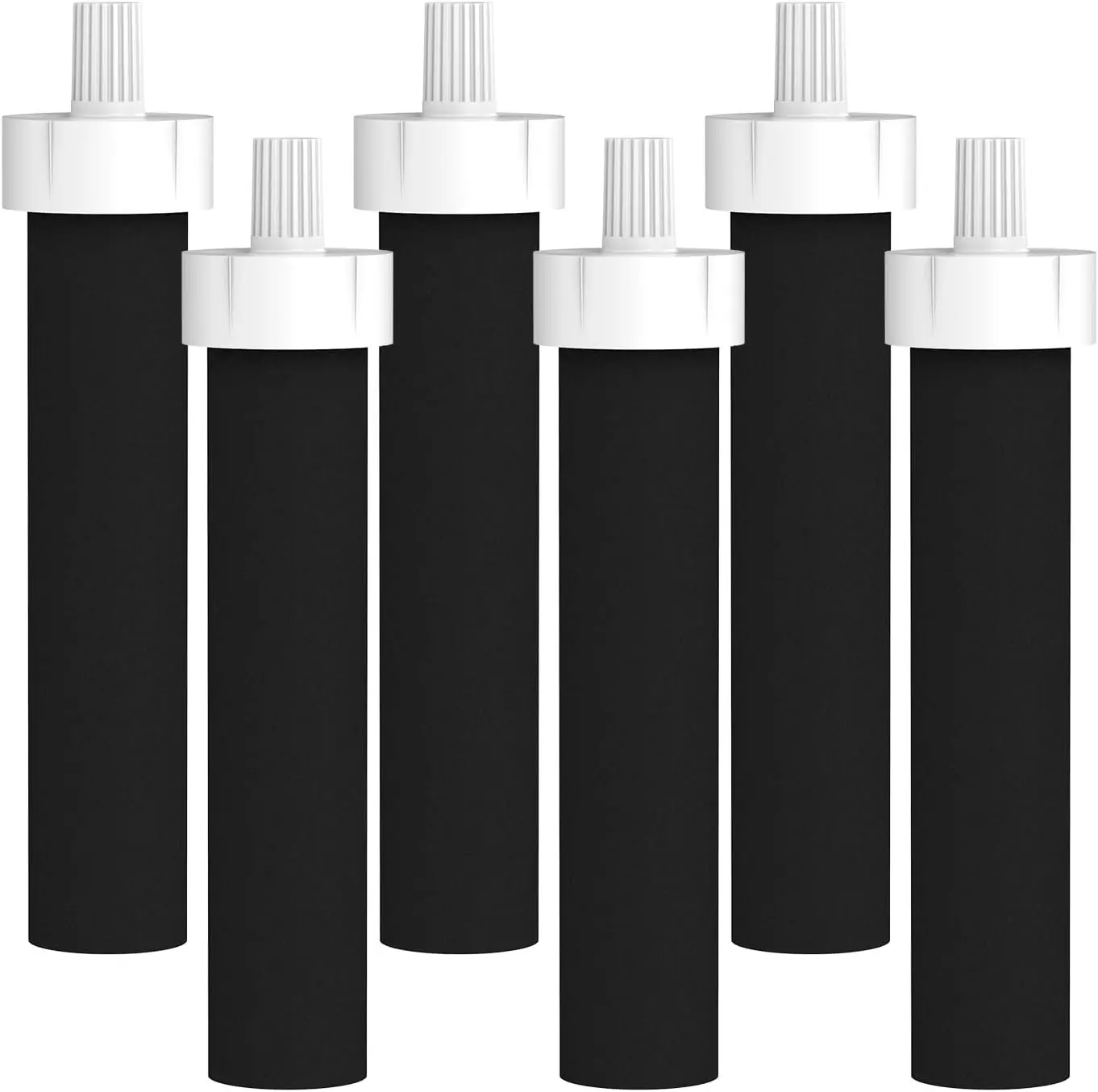 NSF Sport Water Bottle Filter Replacement for Brita BB06 Compatible with Brita Hard Sided and Sport Bottle Filter, 2/4/6PCS