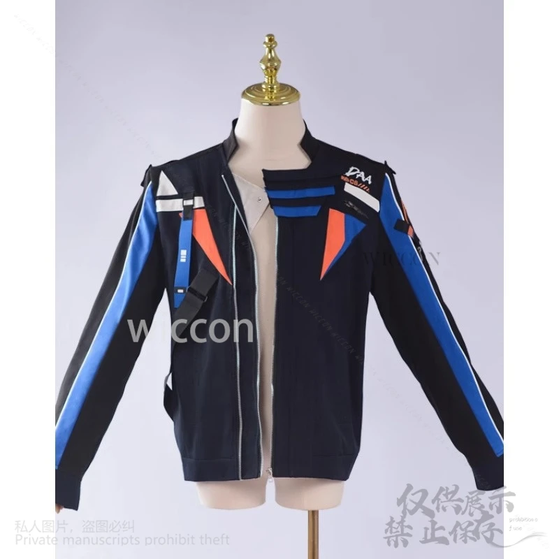 Caleb Xia Yizhou Anime Game Cosplay Costume pour Homme, Amour et Espace Profond, Veste, Perruques, Halloween, Noël, Roleplay Personnalisé