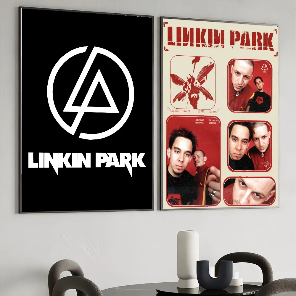 L-Linkins روك باند بارك ملصق HD الملصقات غرفة المنزل مقهى ديكور الفن طلاء جدران الصورة #2