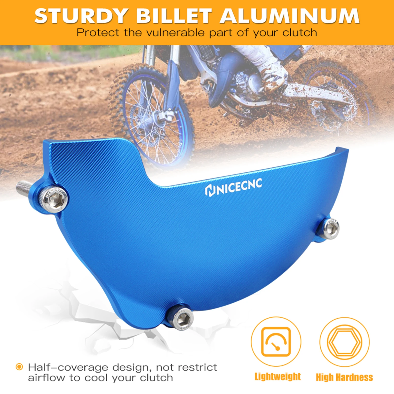 Alluminio Frizione Copertura Della Protezione Della Protezione Per Yamaha YZ85 YZ 85 2002-2023 2022 2021 2020 2019 2018 NICECNC Accessori Moto