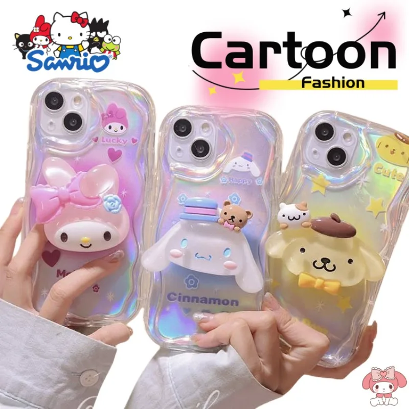 Funda para teléfono My Melody, lindo dibujo animado, elegante y creativo, diseño kawaii girl para iPhone 15/14/13/12, un regalo de cumpleaños para amigos