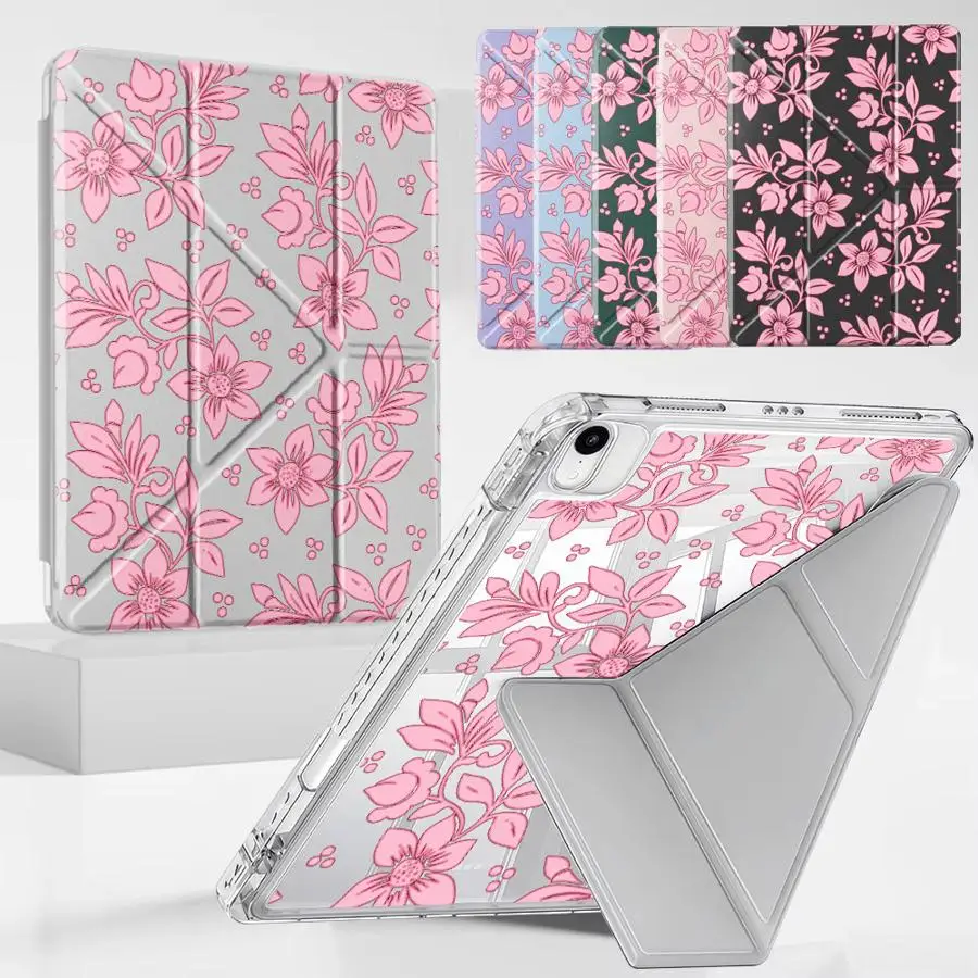 

Y-Fold Holder Cover Tablet Case For iPad Pro 11th 10th 9th 8th 7th 12.9inch Air 4 5 M3 M2 1 2 M4 11inch Mini 6 7 Pro 2025