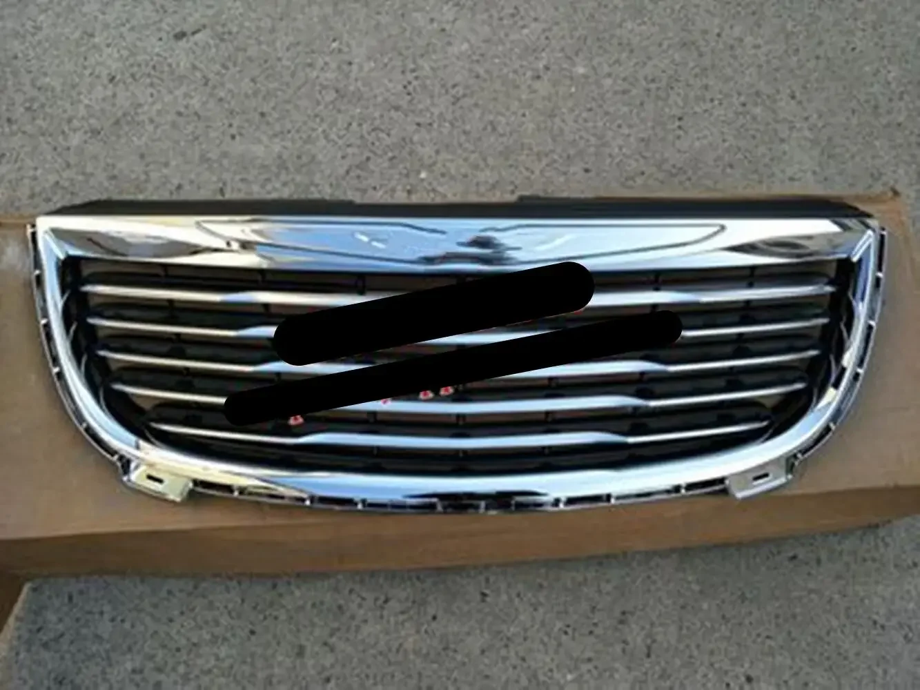 

High Quality Front Bumper Grill Grille mask For Crysler voyager 2014 Car accessories accesorios para auto