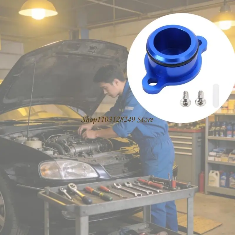 N5KD Blue Metal Oil Pump Cover for PW50 PW80 Dirt Bike Seal Position