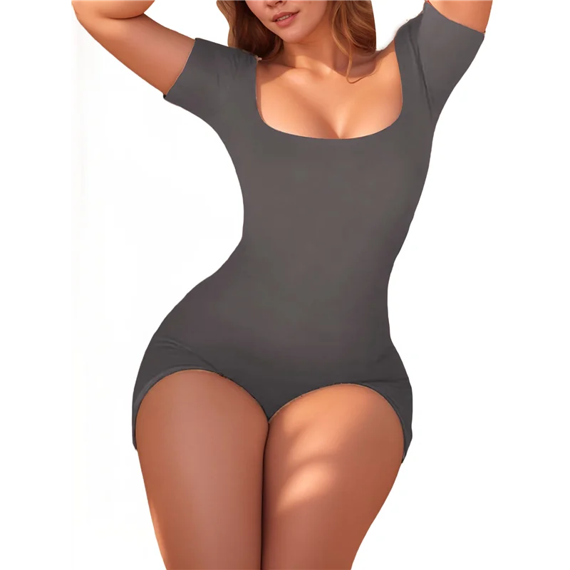 CYL-여성 점프수트 반바지 롬퍼 운동복 바디수트 요가 여름 패션 휴가복 의류 2025