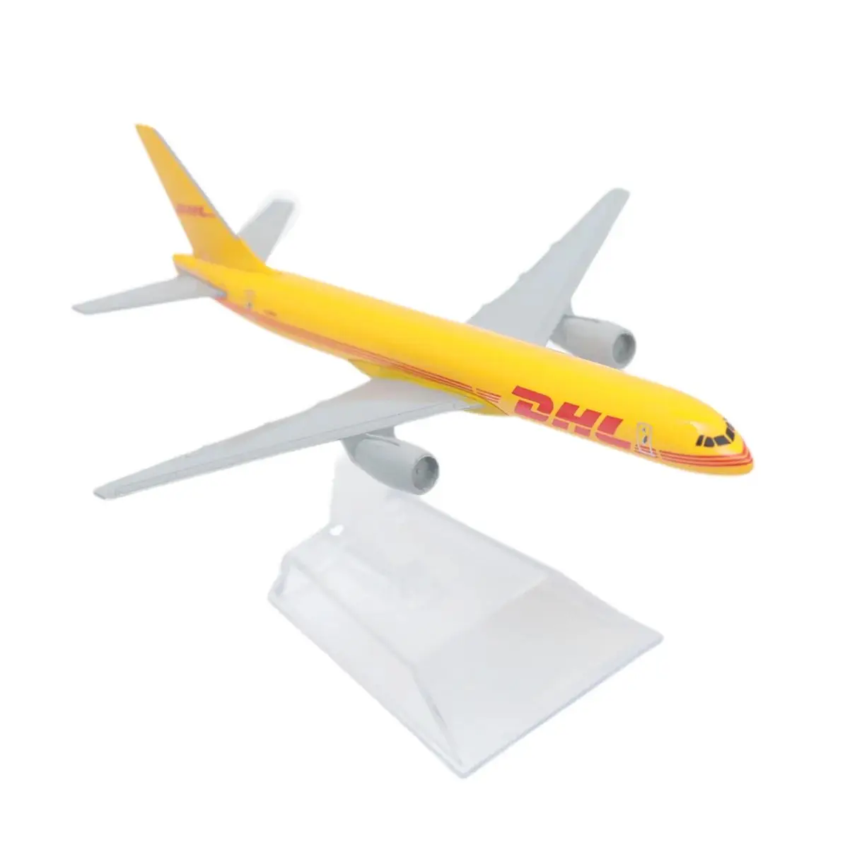 

Scale 1:400 Metal Aircraft Replica 15cm DHL Cargo Boeing 757 Model Aviation Diecast Miniature Kids Room Decor Gift Toys for Boy