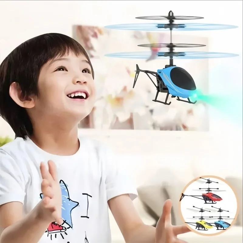 Charging Remote Control Aircraft Induction Two-Way Helicopter Indoor Suspension Anti Drop Electric Luminescence