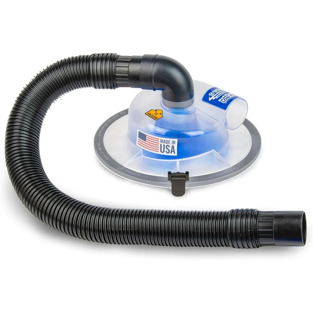 

Low-Pro Plus Cyclone Dust Separator Kit - High Flow Wet/Dry Vacuum Compatible with 5 Gallon Buckets, 2.5" Adapter & 3' Hose