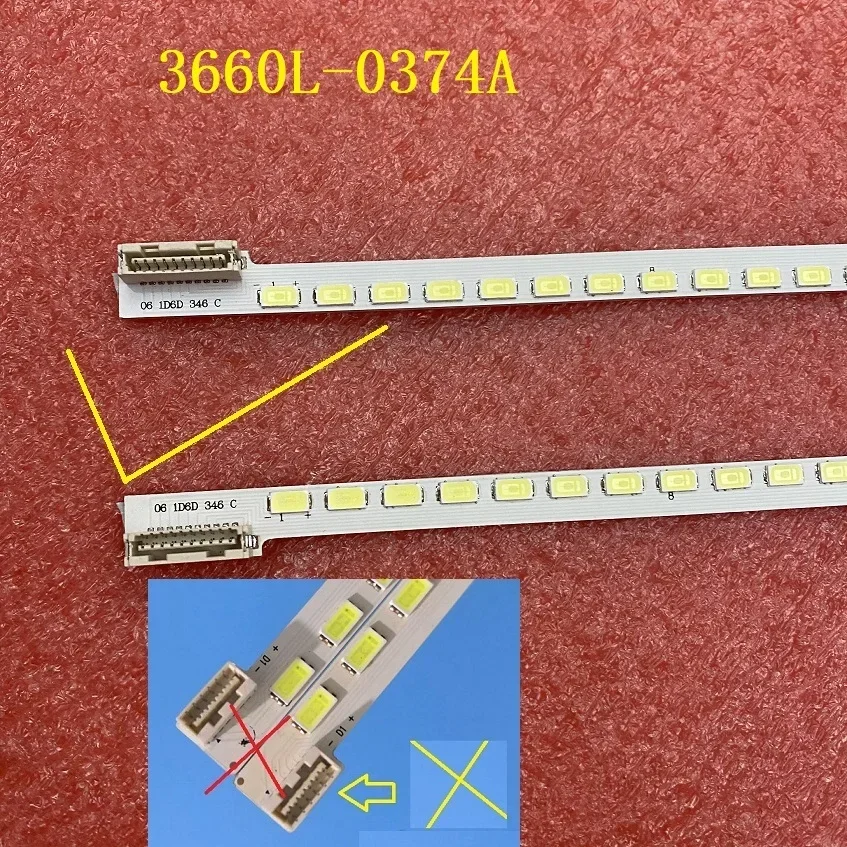 LED Backlight Strip for 42LV579s 42LV5500 3660L-0374A 42E96RS 42LW4500 42PFL8606D 42LW4500 42LW5700 42LW5500 42 V6 Edge FHD R L