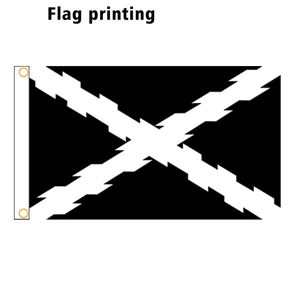 3x5Fts Flag of Spain with the Cross of Burgundy and the Hymn Poem of the Tercios of the Spanish Army